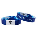 Christian Bracelets for Men & Women Scripture (Blue)