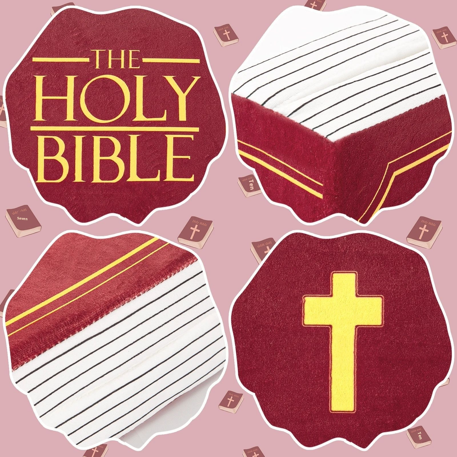 Christmas Bible Plush Pillow Doll