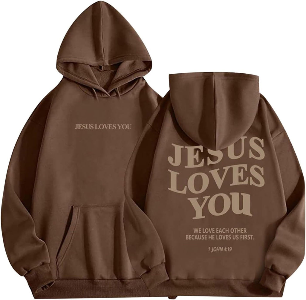 Christian Faith Pullover Sweater (CoffeeXXL)